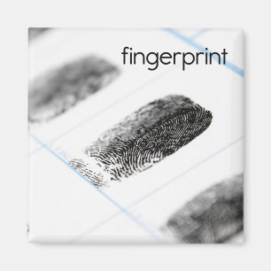 Fingerabdruck-Kühlschrank-Magnet Magnet