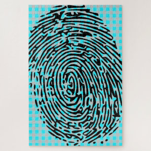Fingerabdruck-Puzzles