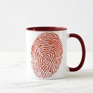 Fingerabdruck Tasse