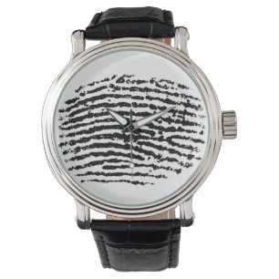 Fingerabdruck-Tipp-Uhr Armbanduhr