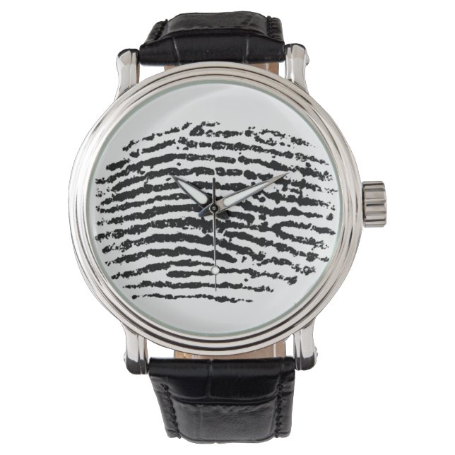 Fingerabdrucküberwachung Armbanduhr (Vorderseite)