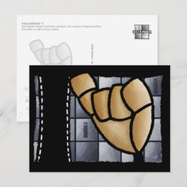 Fingeralphabet I Postkarte