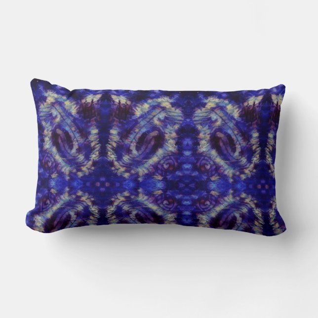 Fingeranstrich - Gewaltsam Lendenkissen (Vorderseite)