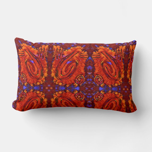 Fingeranstrich - Pfeffer Lendenkissen (Vorderseite)