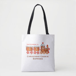 Fingerbread Zug Anpassbare Weihnachtsfeier Tasche
