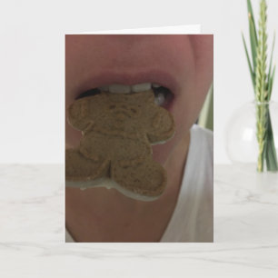 Fingerbrettkarte Feiertagskarte