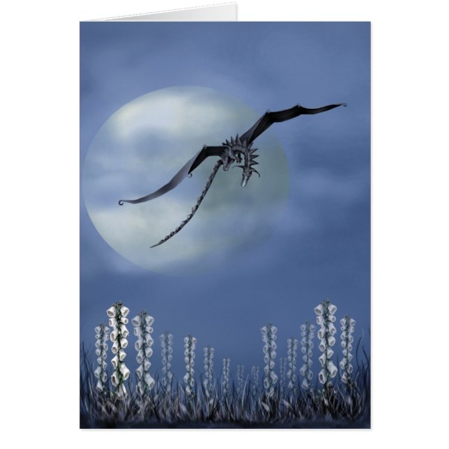 Fingerhüte durch Mondschein (Vorne)