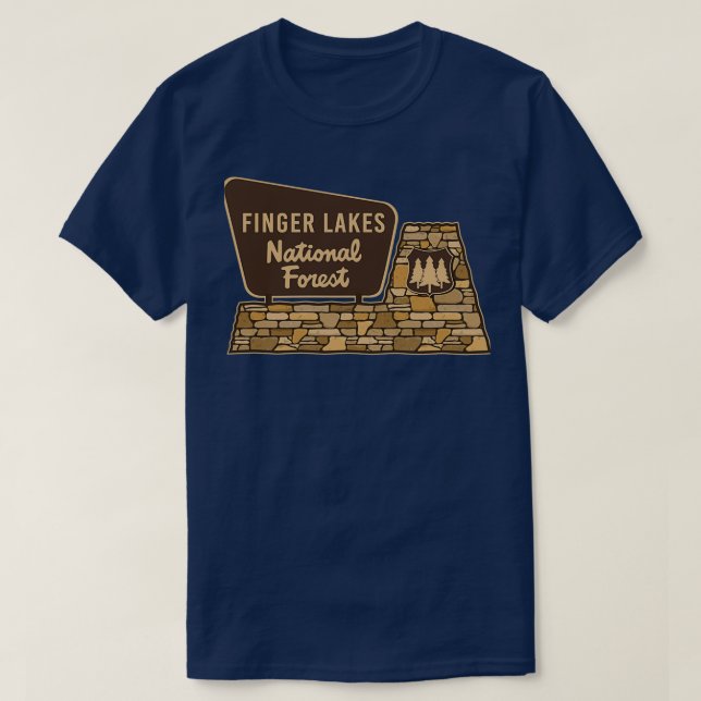 Fingernseen Nationalwald T-Shirt (Design vorne)