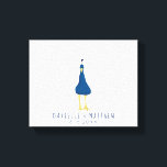 Fingerprint Thumbprint Peacock Schwanz Wedding Leinwanddruck<br><div class="desc">Lass deinen Hochzeitsgästen helfe dir, einen einzigartigen Hochzeitskuchen mit diesem lustigen Hochzeitszittel zu schaffen. Geben Sie ihnen einfach ein grünes Tintenpolster an, damit sie ihre eigenen Daumenabdrücke oder Fingerabdrücke hinzufügen können, um einen Schwanz für diesen niedlichen Pfau zu erstellen. Es ist der perfekte Ehering-Sake für Bräute und Bräuche, die gewollt...</div>