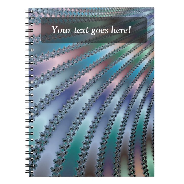 Fingers Fraktal Art Notizblock (Vorderseite)