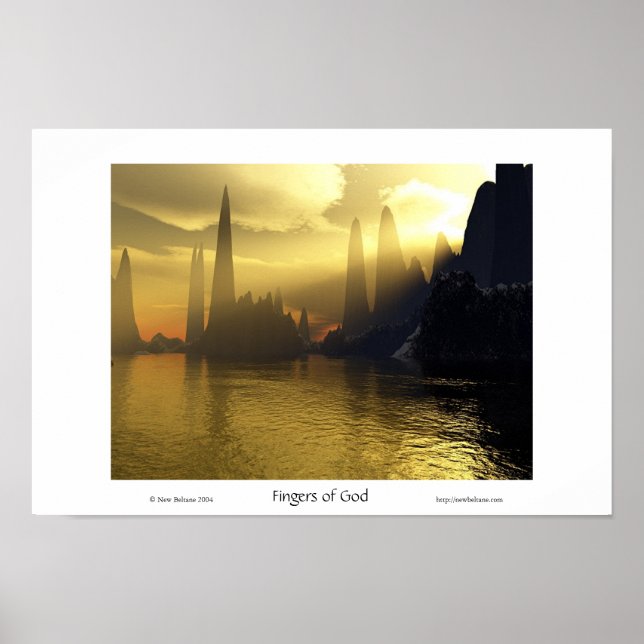 Fingers of God Poster (Vorne)