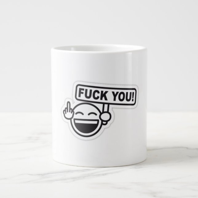 Fingerschale Jumbo-Tasse (Vorderseite)