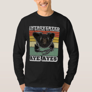 Fingertier Primaten Lemuren Madagaskar 9 T-Shirt