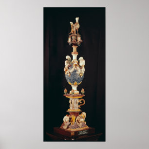 Finial, gemacht in Manerbe nahe Lisieux Poster