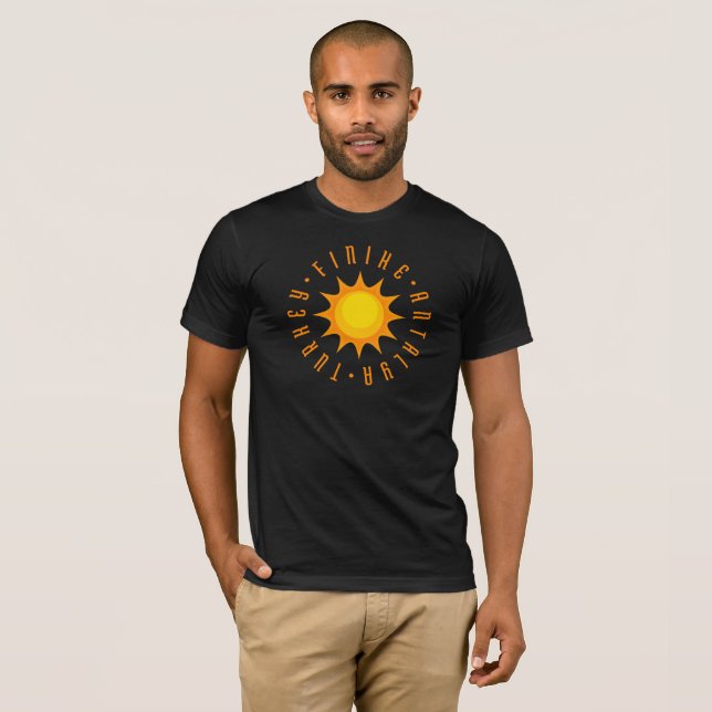 FINIKE ANTALYA TÜRKEY-Sun T-Shirt (Vorne ganz)