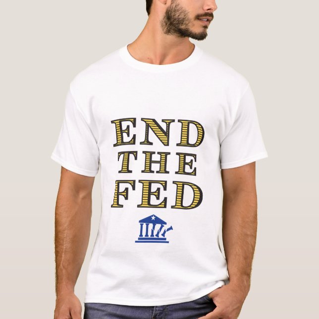 FINISSEZ le T-shirt masculin ALIMENTÉ (Devant)