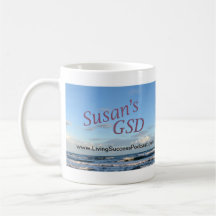 Finition de série du GSD de Susan une tasse de