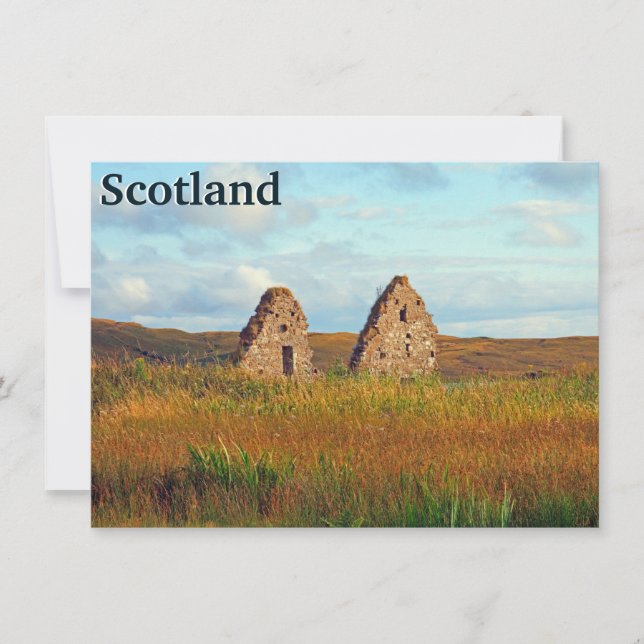 Finlaggan, Schottland-Karte (Vorderseite)