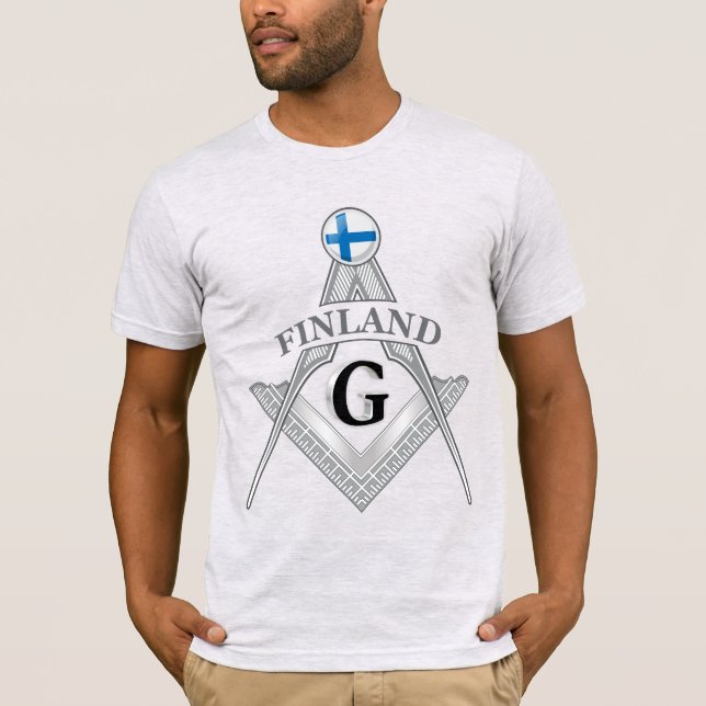Finland freemasonry sign T-Shirt (Vorderseite)