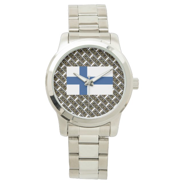 FINLAND GOLD ARMBANDUHR (Vorderseite)
