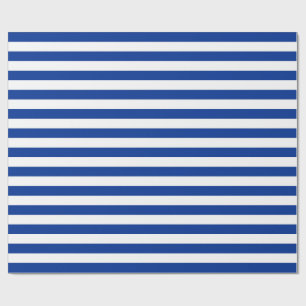 Finland Greece Israel Streifen blaue weiße Linie Geschenkpapier