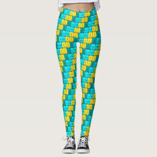 Finlande tableau périodique leggings patriotiques 