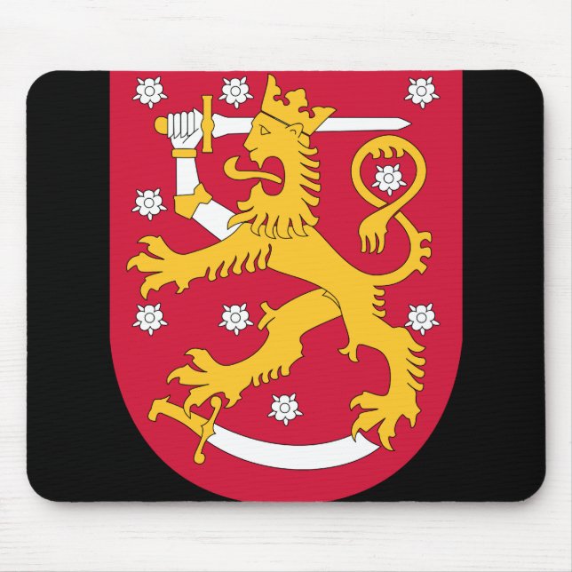 Finlandemblem Mousepad (Vorne)