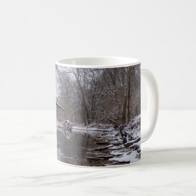 Finley Winter Snow Coffee Tasse (VorderseiteRechts)