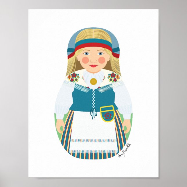 Finn Matryoshka Poster (Vorne)