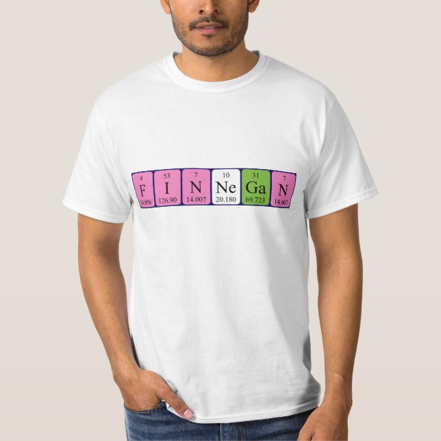 Finnegan Periodenname Shirt (Vorderseite)