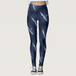 Finnen Fin: Cooles Haimuster Leggings