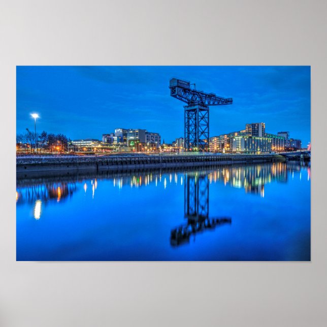 Finnieston Crane, Glasgow Poster (Vorne)