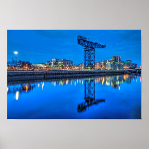Finnieston Kran, Glasgow-Plakat Poster
