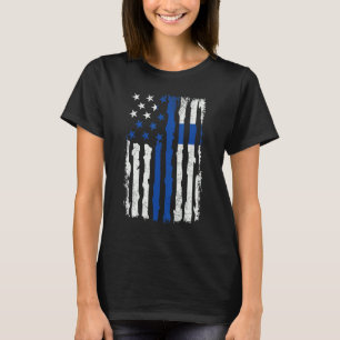 Finnisch American Pride USA Flag Finnland Wurzeln T-Shirt