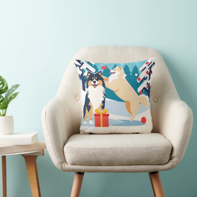 FINNISCH LAPPHUND 2024 Urlaub Kissen (Von Creator hochgeladen)