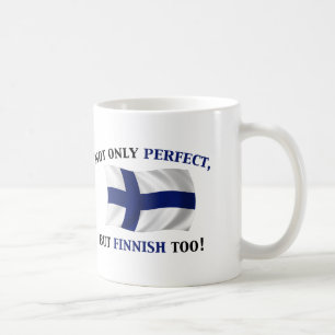 Finnisch und perfekt kaffeetasse