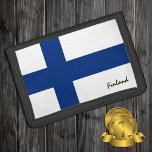 Finnische Fahnenmode, finnische Patrioten / Sport Trifold Geldbörse<br><div class="desc">WALLETS: Finnland & Finnische Fahne Mode - Liebe in meinem Land,  Reisegeschenke,  Großvater Geburtstag,  Nationalpatrioten / Sportfans</div>