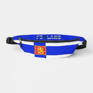 Finnische Flagge Bauchtasche