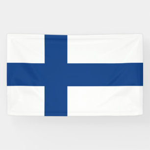 Finnische Flagge (Finnland) Banner