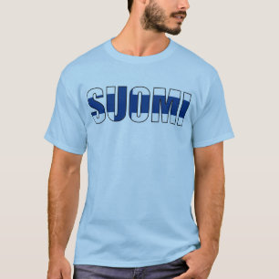 Finnische Flagge Finnlands T-Shirt