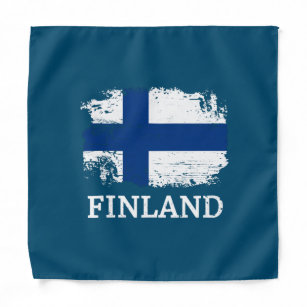 Finnische Flagge Halstuch