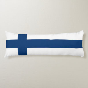 Finnische Flagge Seitenschläferkissen