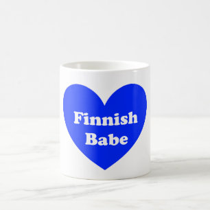 Finnische Girl Kaffeetasse