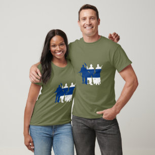 Finnische Militäreinheiten T-Shirt