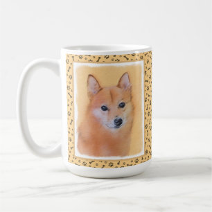 Finnische Spitz-Malerei - Niedliche Originalkunst  Kaffeetasse