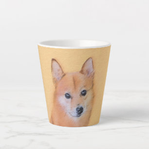 Finnische Spitz-Malerei - Niedliche Originalkunst  Milchtasse