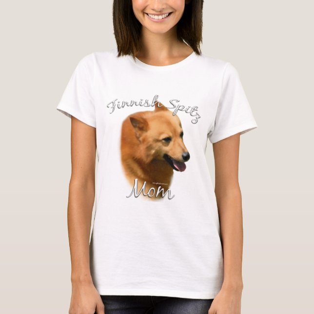 Finnische Spitz-Mama 2 T-Shirt (Vorderseite)