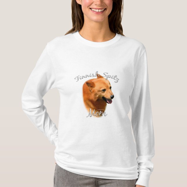 Finnische Spitz-Mama 2 T-Shirt (Vorderseite)