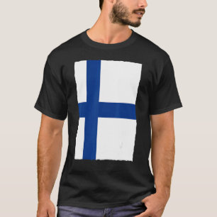 Finnische Staatsflagge T-Shirt