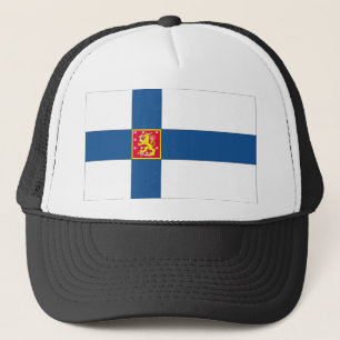 finnische Staatsflagge Truckerkappe